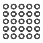 Uxcell 50pcs Nitrile Rubber O-Rings 4.5mm OD 2.5mm ID 1mm Width Metric Buna-N NBR Sealing Gasket Plumbing Sealing Repair O Rings for Car Auto Vehicle Repair Faucet Air Gas