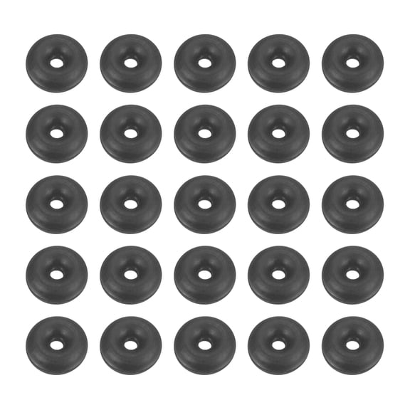 Uxcell 50pcs Nitrile Rubber O-Rings 6mm OD 1.2mm ID 2.4mm Width Metric Buna-N NBR Sealing Gasket Plumbing Sealing Repair O Rings for Car Auto Vehicle Repair Faucet Air Gas