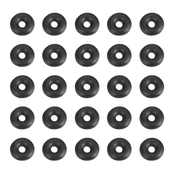 Uxcell 50pcs Nitrile Rubber O-Rings 4mm OD 1mm ID 1.5mm Width Metric Buna-N NBR Sealing Gasket Plumbing Sealing Repair O Rings for Car Auto Vehicle Repair Faucet Air Gas