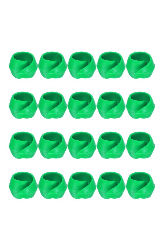 50pcs Thread Spool Saver Spool Huggers Silicone for Sewing Machine, Green