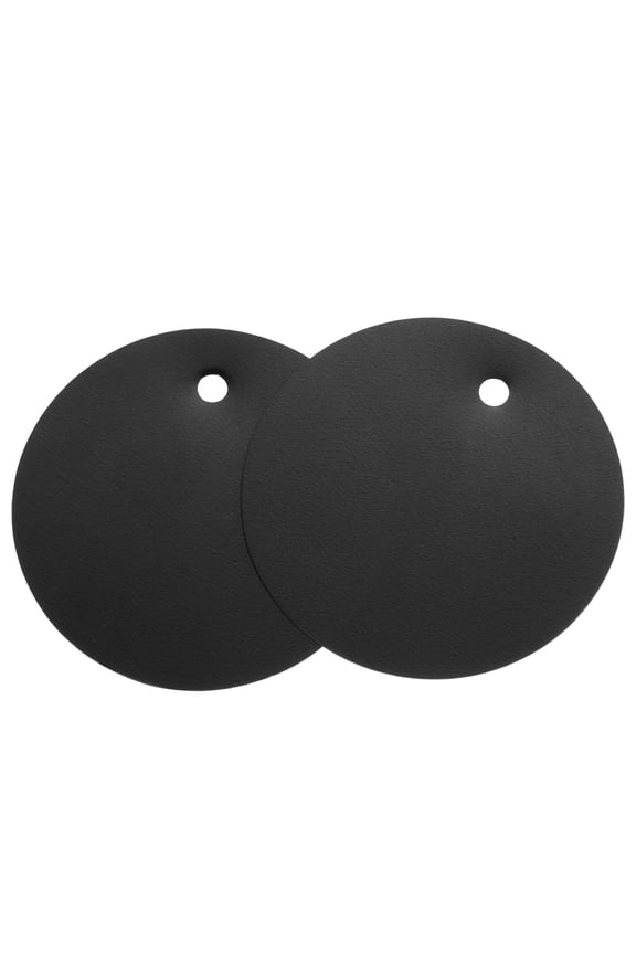 50Pcs Waterproof Shipping Tags, Metal Eyelet Durable Label Tear Resistant Blank Tag Black
