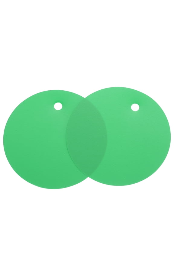 50Pcs Waterproof Shipping Tags, Metal Eyelet Durable Label Tear Resistant Blank Tag Green