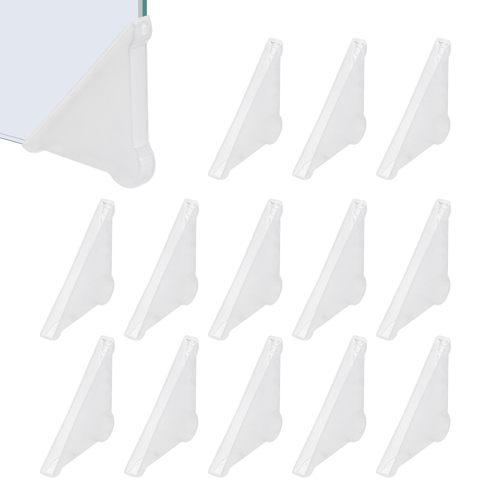 Uxcell Plastic Triangle Corner Protectors, Glass Corner Protectors ...