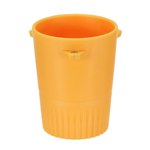 Uxcell 51/53 mm Espresso Coffee Dosing Cup, Espresso Machine Accessories Cup for Home Commercial Precision Control Coffee Machine Grinder, Yellow