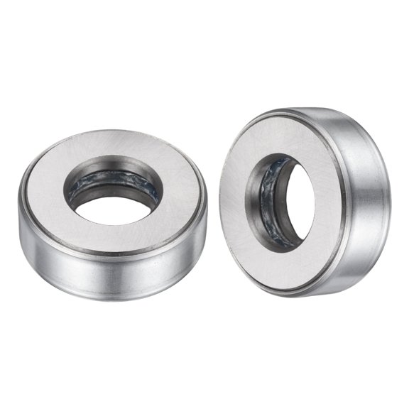 Uxcell 51204 Thrust Bearing, 4pack Thrust Tapered Roller Bearings Full Complement of Balls Case Hardened Chrome Steel, 0.79" Bore x 1.65" OD x 0.58" Width (One-Piece)