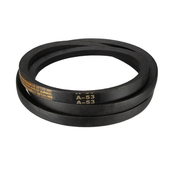 Uxcell 53" Drive V Belts Industrial Transmission Belts Rubber Black 1pcs