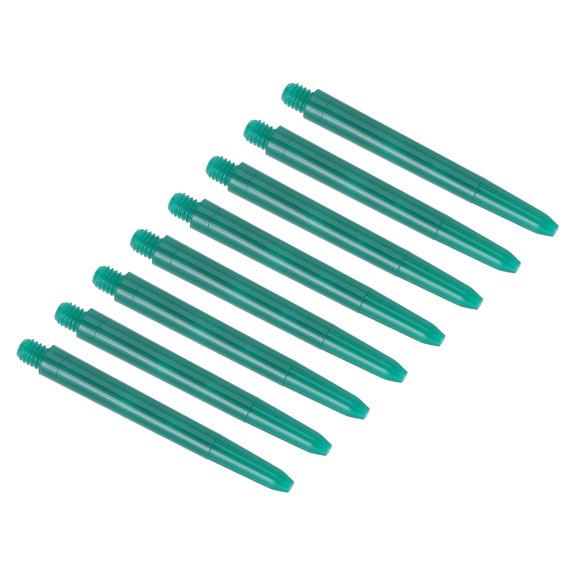 Uxcell 53mm 2BA Thread Plastic Dart Shafts Dart Stems, Green 50 Pack