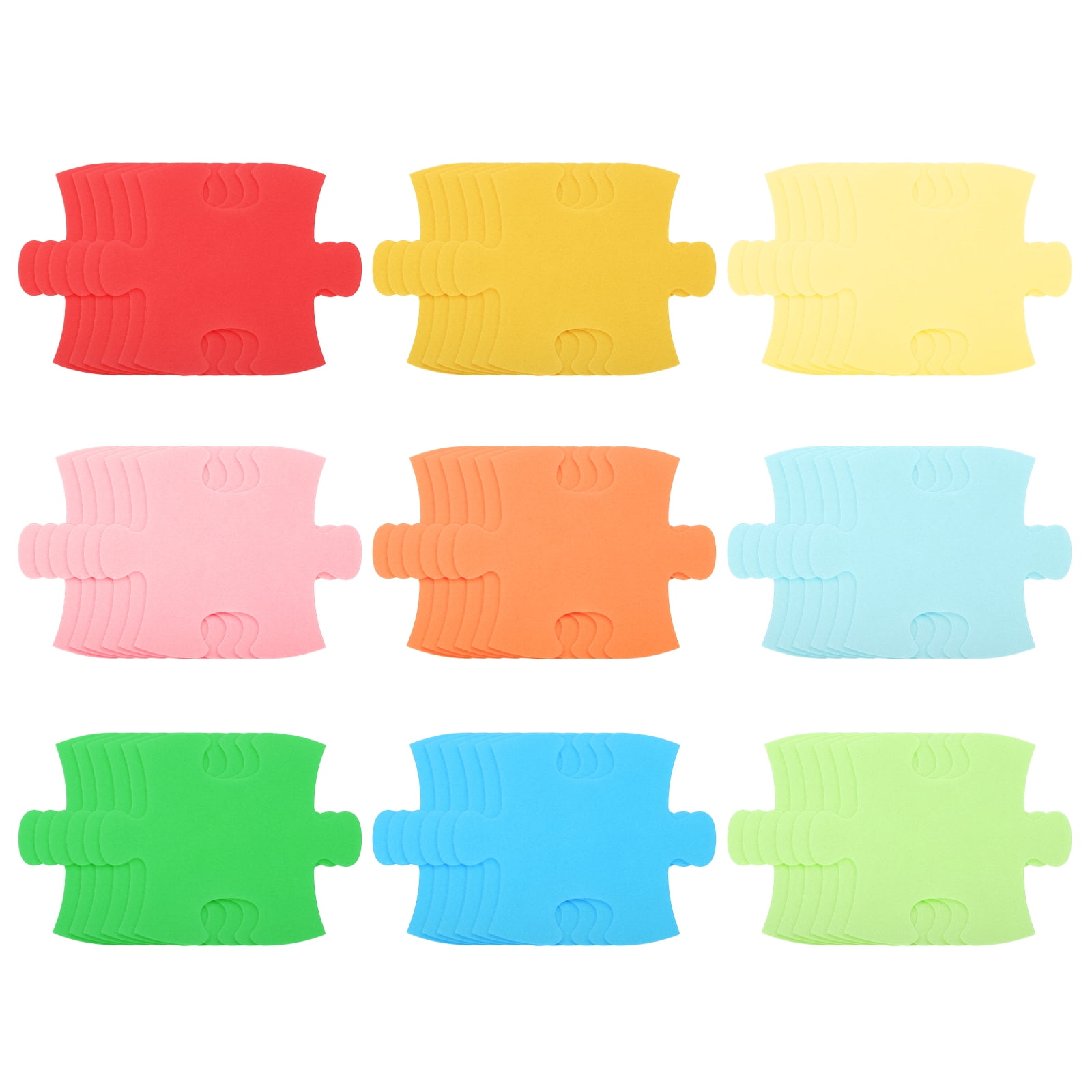 54 Pcs Hand Shape Cutouts - Die Cut Paper For Classroom Decor & Crafts