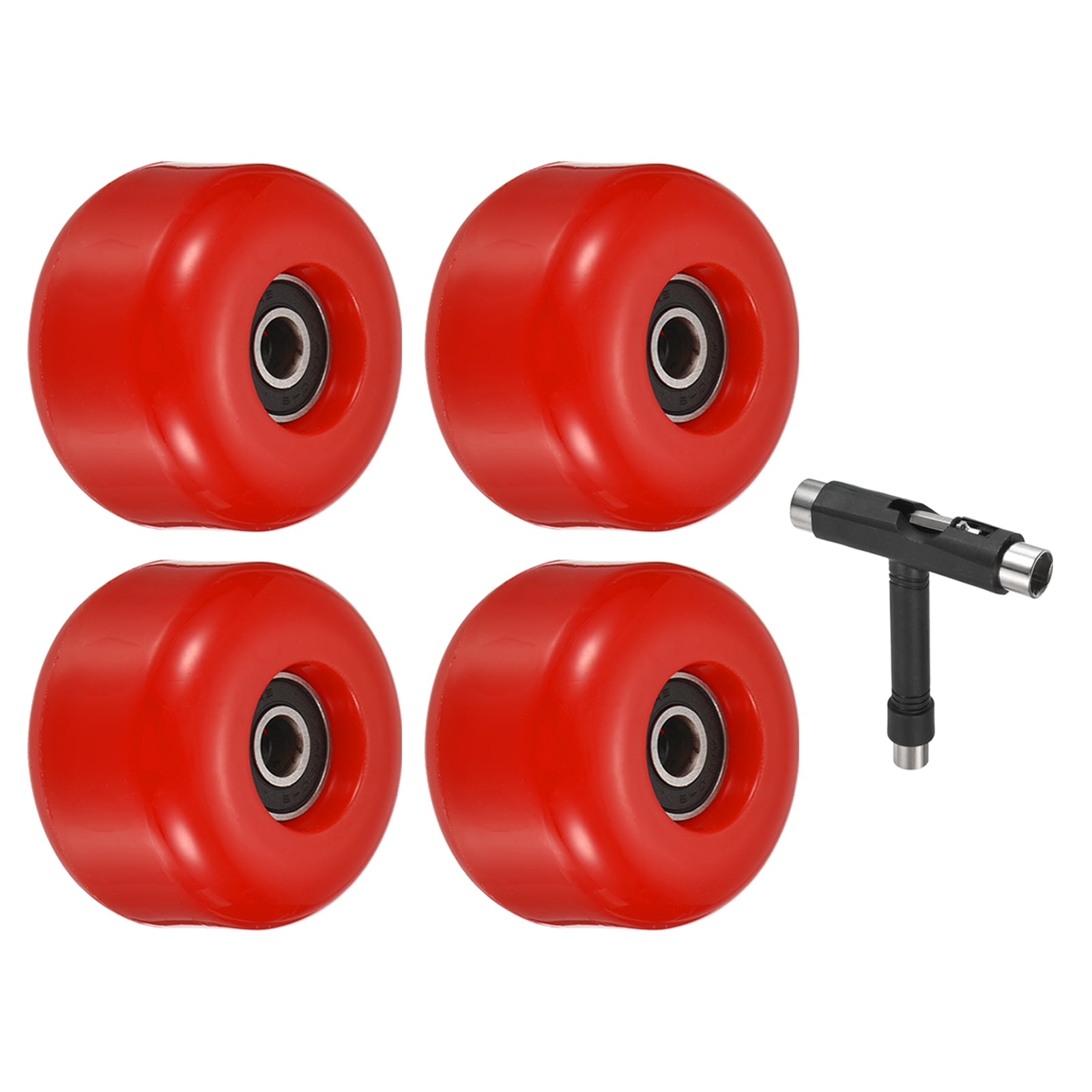 Uxcell 54mm Skateboard Wheel and Bearings Set ABEC-9 Street
