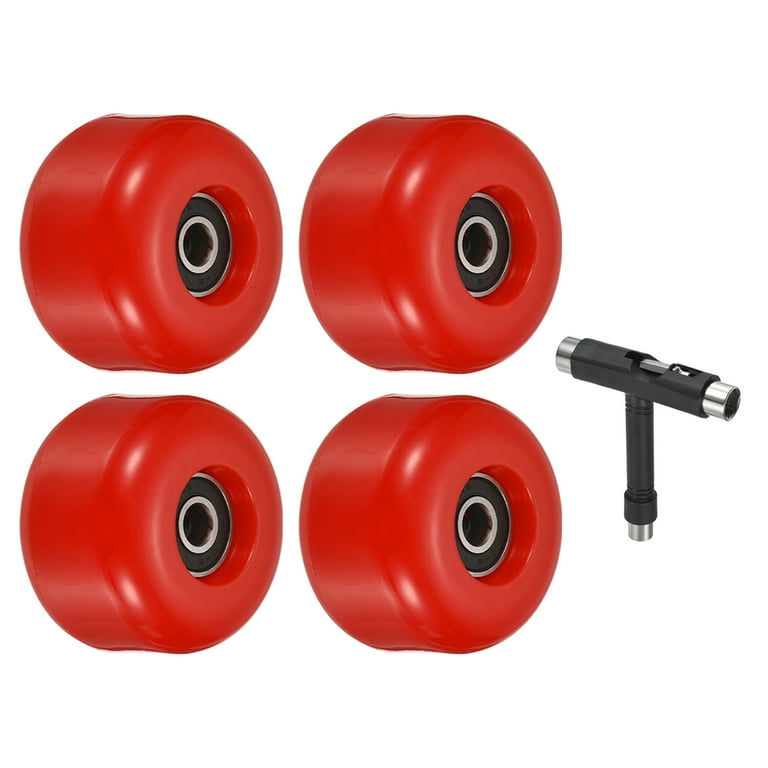 Uxcell 54mm Skateboard Wheel and Bearings Set ABEC-9 Street
