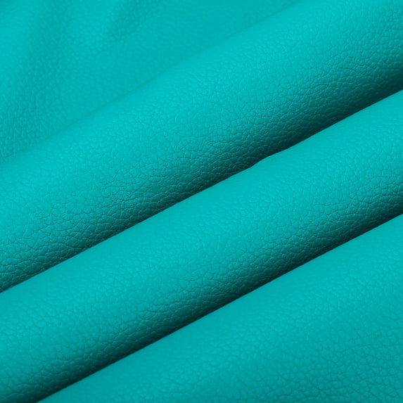 Uxcell 54x19.7x0.05 Inch PU Leather Book Cloth, Soft Colored Faux PU Leather Sheets, Blue