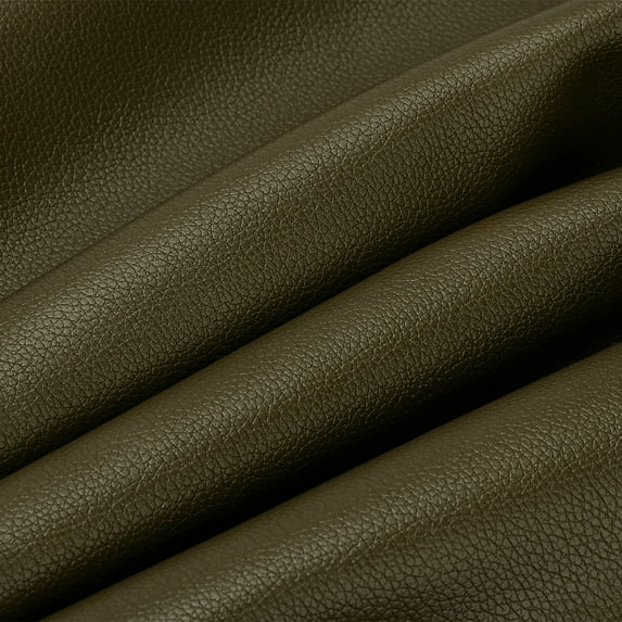 Uxcell 54x19.7x0.05 Inch PU Leather Book Cloth, Soft Colored Faux PU Leather Sheets, Brown