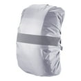 thumbnail image 1 of Uxcell 55-65L Waterproof Backpack Rain Cover with Reflective Strap L Silver Tone, 1 of 6