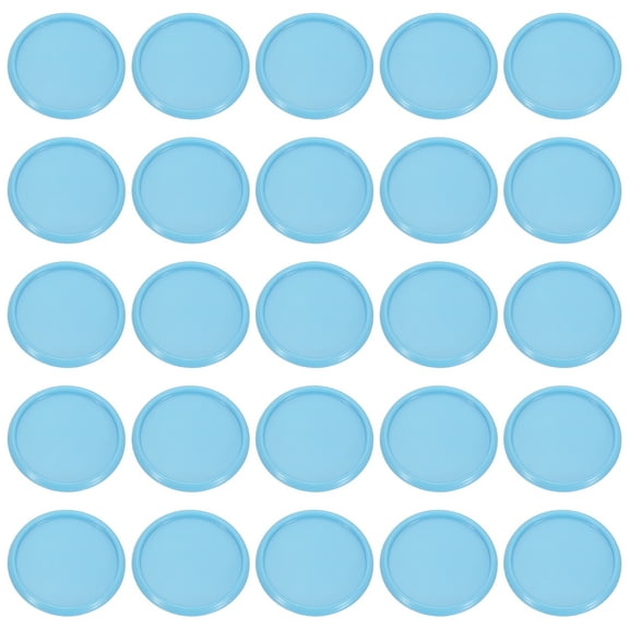 Uxcell 55 Pcs Discbound Expansion Discs, Light Blue Round Shape, 1-1/2" OD and 0.2" Thick