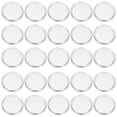 thumbnail image 1 of Uxcell 55 Pcs Discbound Expansion Discs, Clear Round Shape, 1-1/2" OD and 0.2" Thick, 1 of 6