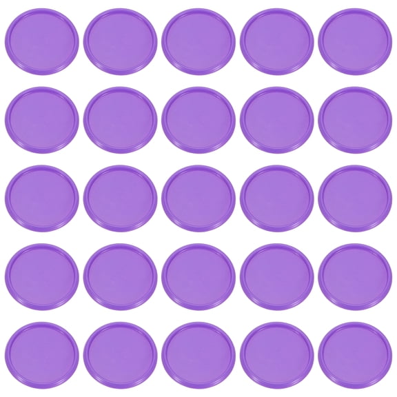 Uxcell 55 Pcs Discbound Expansion Discs, Purple Round Shape, 1-1/2" OD and 0.2" Thick