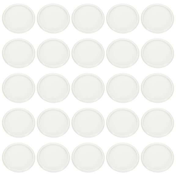 Uxcell 55 Pcs Discbound Expansion Discs, White Round Shape, 1-1/2" OD and 0.2" Thick