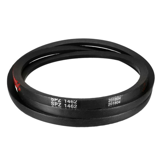 Uxcell 57.56'' Drive V-Belt Pitch Length Industrial Transmission Belt Rubber Black 1 pcs