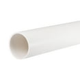 thumbnail image 1 of Uxcell Rigid Round Pipes High Impact for Water Pipes,Crafts,Cable Sleeve White 57mm x 63mm, 1 of 6