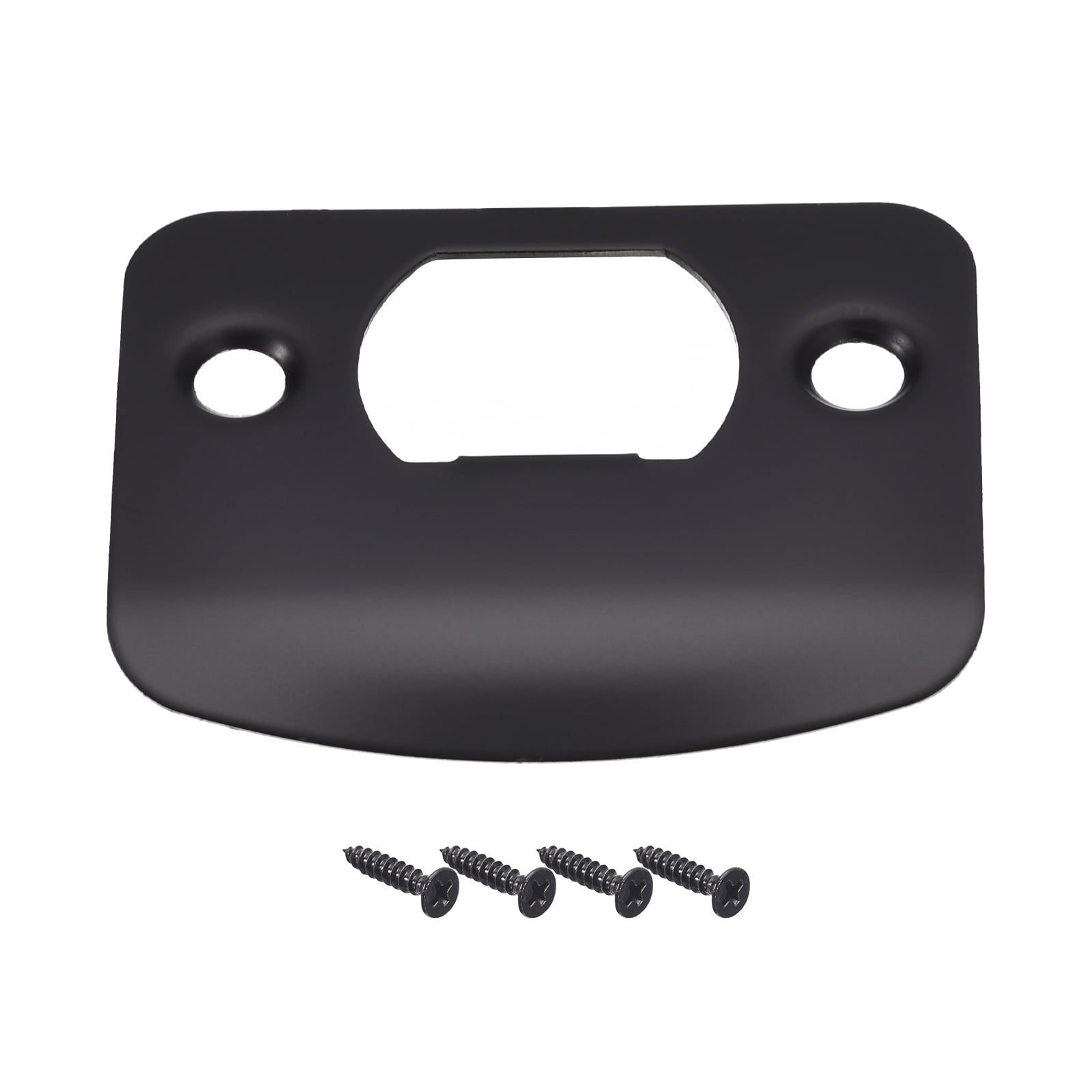 Uxcell 57mm x 45mm 201 Stainless Steel Door Latch Deadbolt Strike Plate