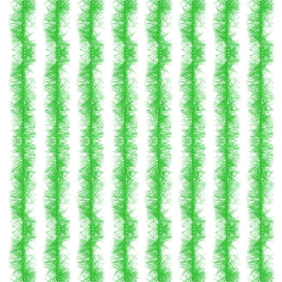 Uxcell 5Ft Feather Boa, 8 Pcs Artificial Fluffy Feather Boas Party Decorations for DIY Crafts, Wedding Costume, Christmas, Concert, Halloween, Home Decor, Fruit Green