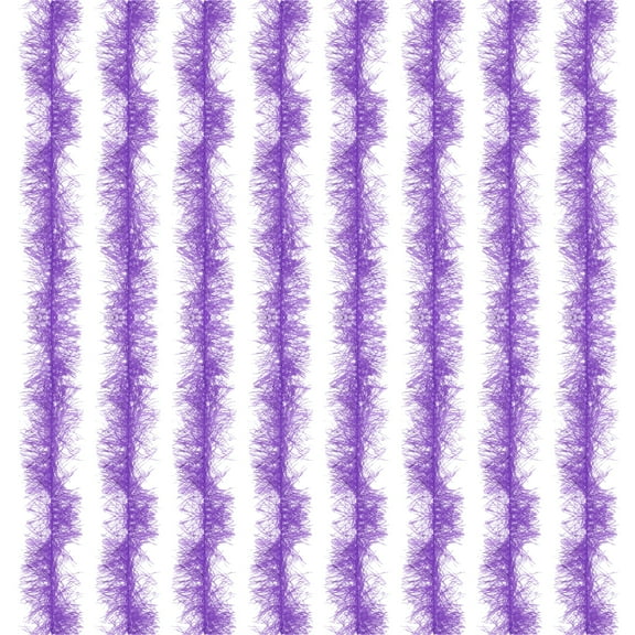 Uxcell 5Ft Feather Boa, 8 Pcs Artificial Fluffy Feather Boas Party Decorations for DIY Crafts, Wedding Costume, Christmas, Concert, Halloween, Home Decor, Light Purple