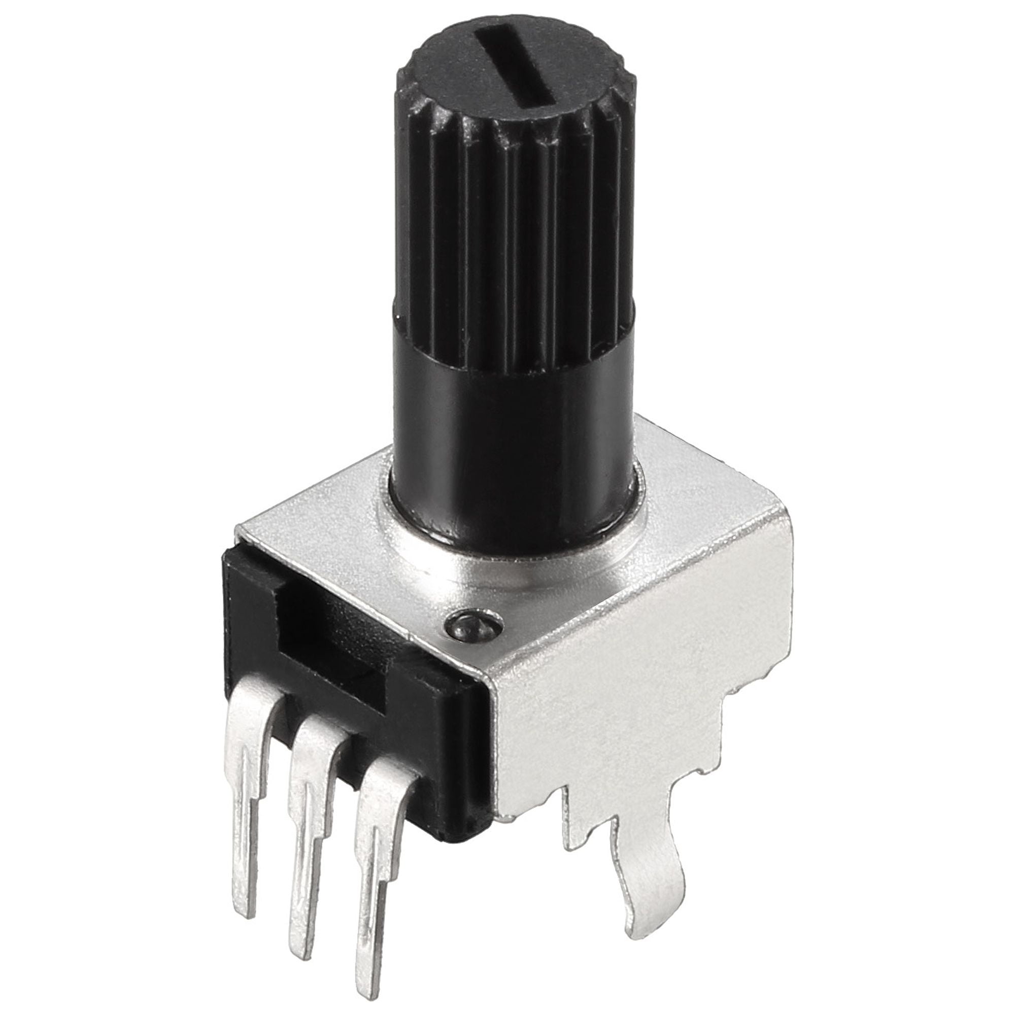 Uxcell 5K Ohm Variable Resistors Single Rotary Carbon Film ...