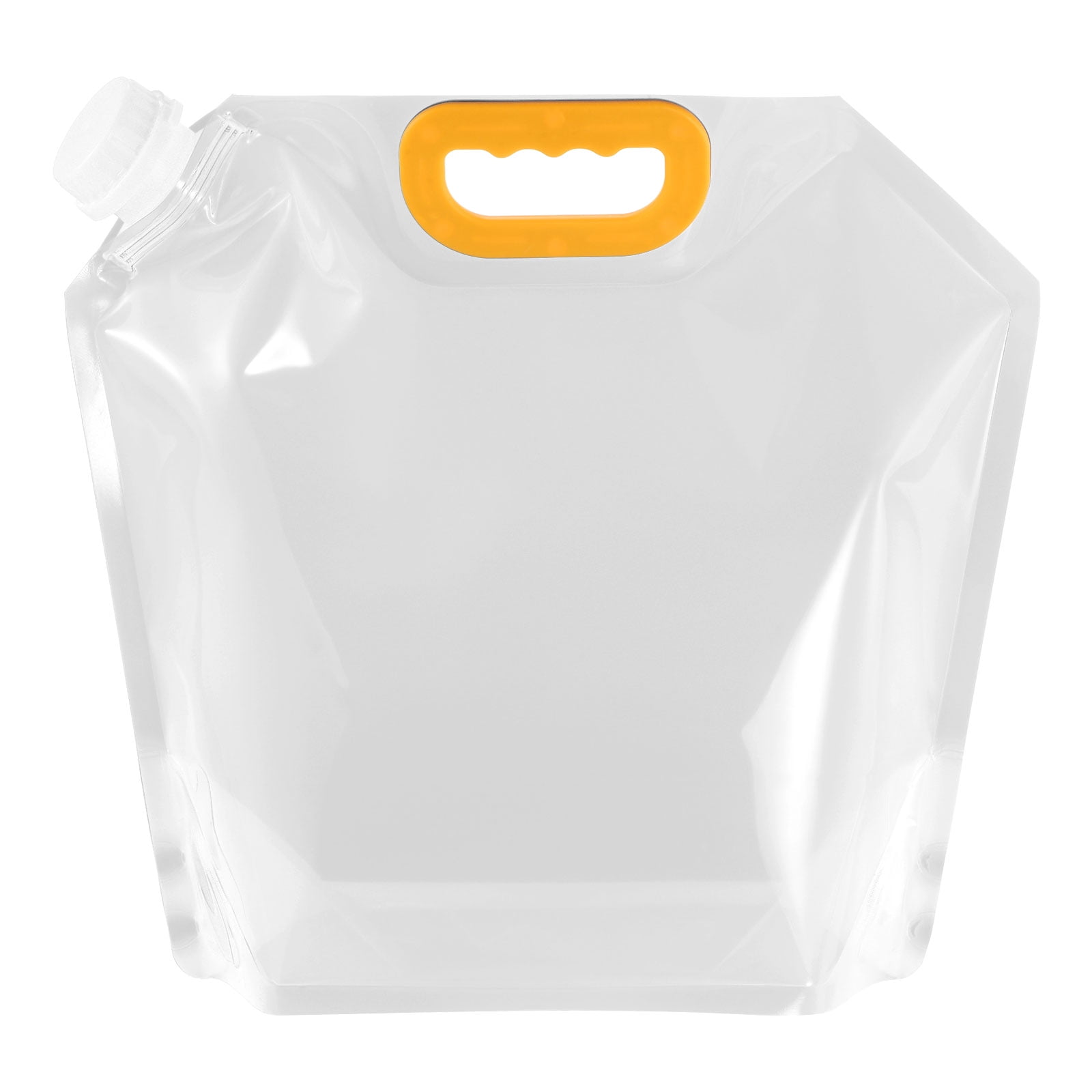 Uxcell 5L Collapsible Water Container Bag, Plastic Storage Jug Folding