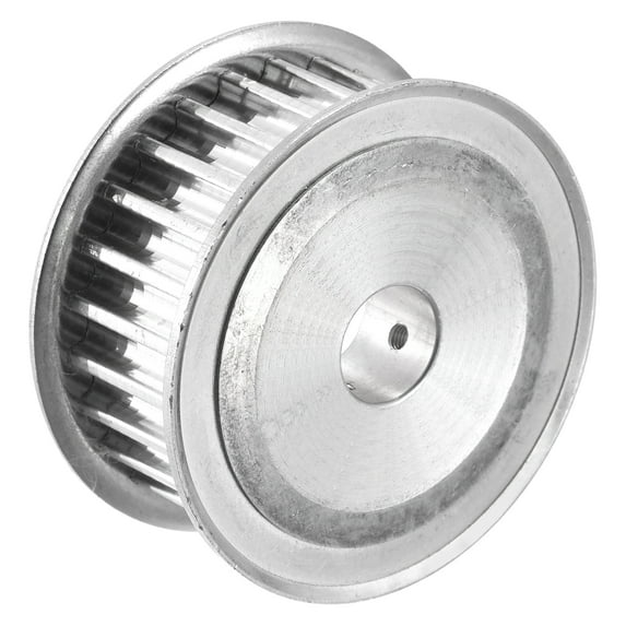 Uxcell 5M 25Teeth Timing Pulley Synchronous Wheel Belt Drive without Step 5mm Pitch 8mm Bore for Belt, 3D Printer, CNC