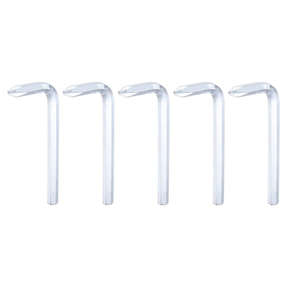 Uxcell 5PCS Offset Screwdriver H5/PH2 5mm Hex Phillips Head L-type Short Tip Wrench Double Ended Hand Tool for Home Appliance Repair (2.6" x 1.02")