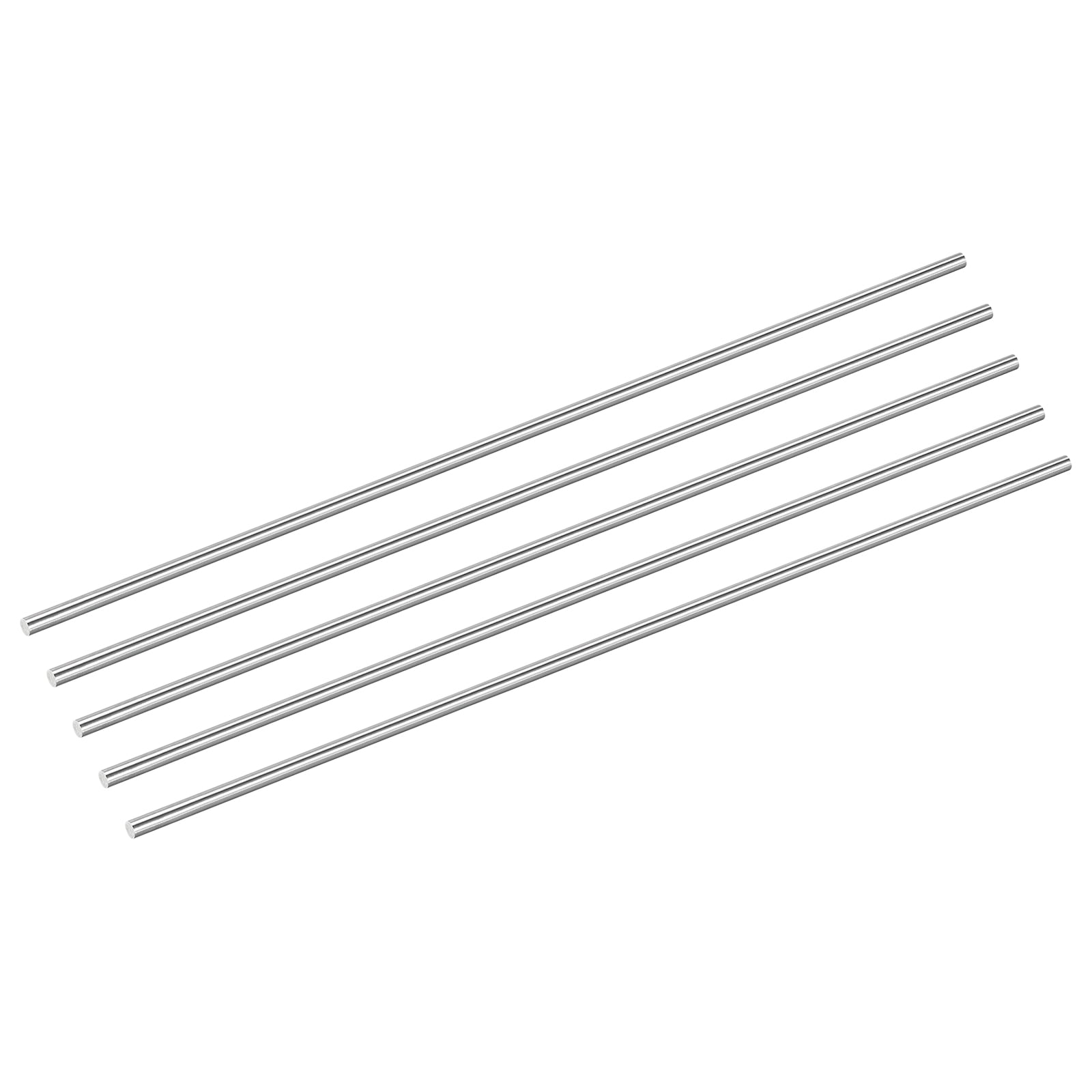 Model Plane Rods Uxcell 5Pack 304 Stainless Steel Rods, 4.8mm x 305mm Metal Solid Shaft ...