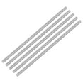 thumbnail image 1 of Uxcell 5Pack M6 x 200mm 1mm Pitch 304 Stainless Steel Fully Threaded Rod Bar Studs, 1 of 6
