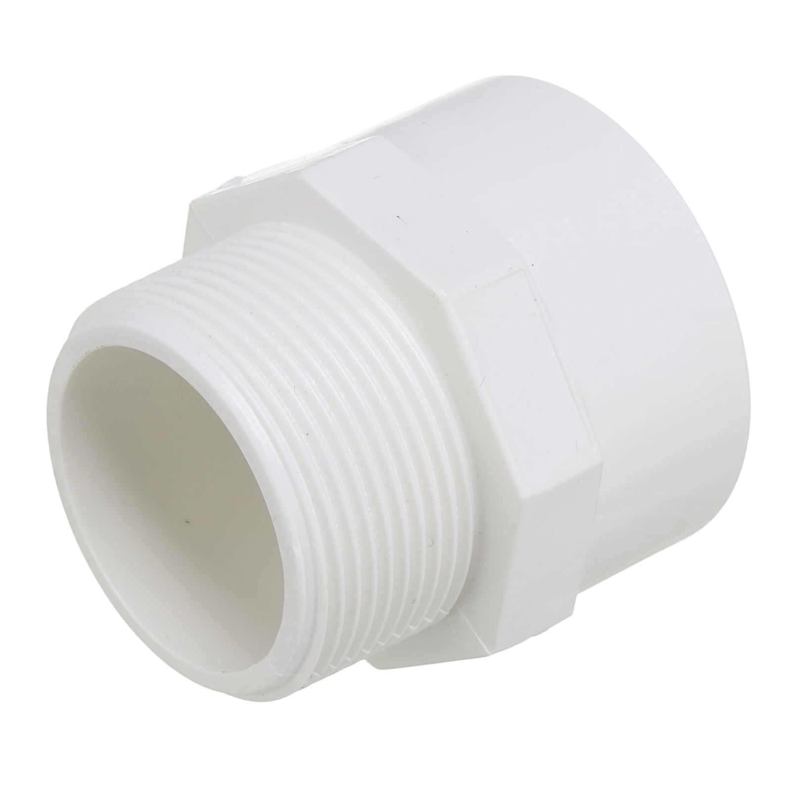 836 Series PVC Pipe Fitting, Adapter, Schedule 80, -/4" Socket X NPT Male Pack Of 4 - View #12