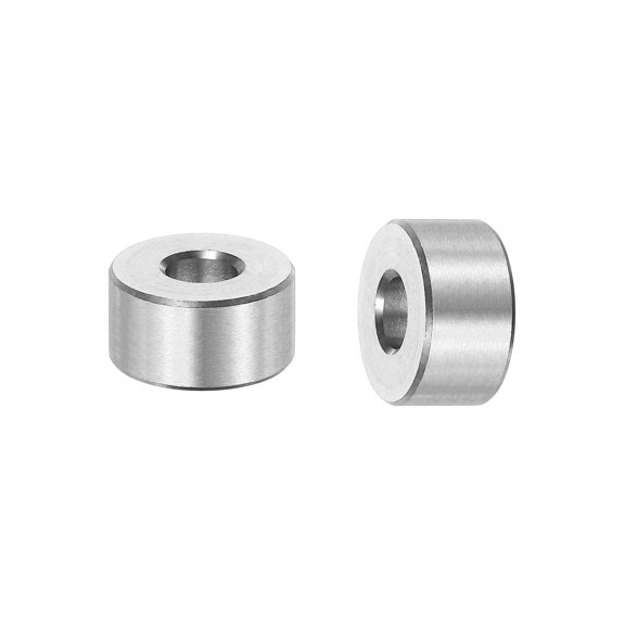 Uxcell 5Pcs 304 Stainless Steel Standoff Spacer 6x16x10mm for M6 Bolt/(IDxODxH) Column Spacer Unthreaded Standoff Screw Bright Finish for Outdoor DIY Electronics Industrial Mechanical Silver