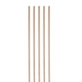 thumbnail image 1 of Uxcell 5Pcs Copper Brazing Rods 19"x1/10" Round Phosphorus Copper Filler Solder Welding Sticks for Refrigerator, 1 of 6