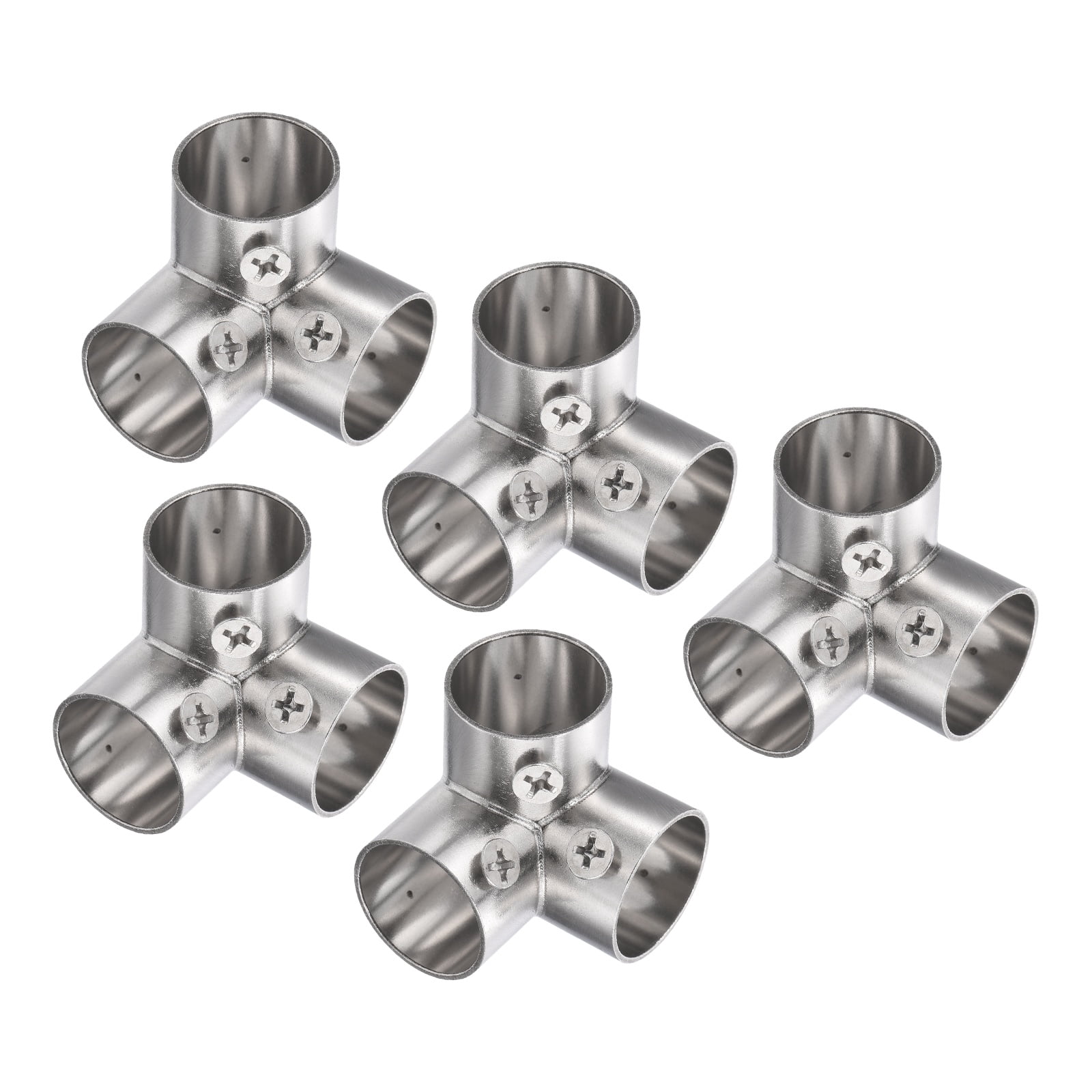 Uxcell 5Pcs End Rail Clamps 3/4