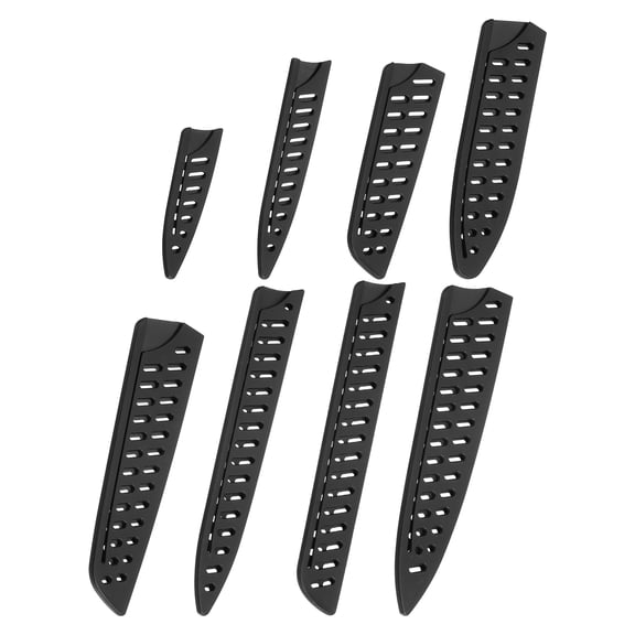 Uxcell 5Pcs Knife Cover Sleeves Set Blade Edge Guards Blade Protector for Knife