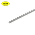 thumbnail image 1 of Uxcell 5Pcs M3 x 130mm Fully Threaded Rod 304 Stainless Steel Right Hand Threads, 1 of 6