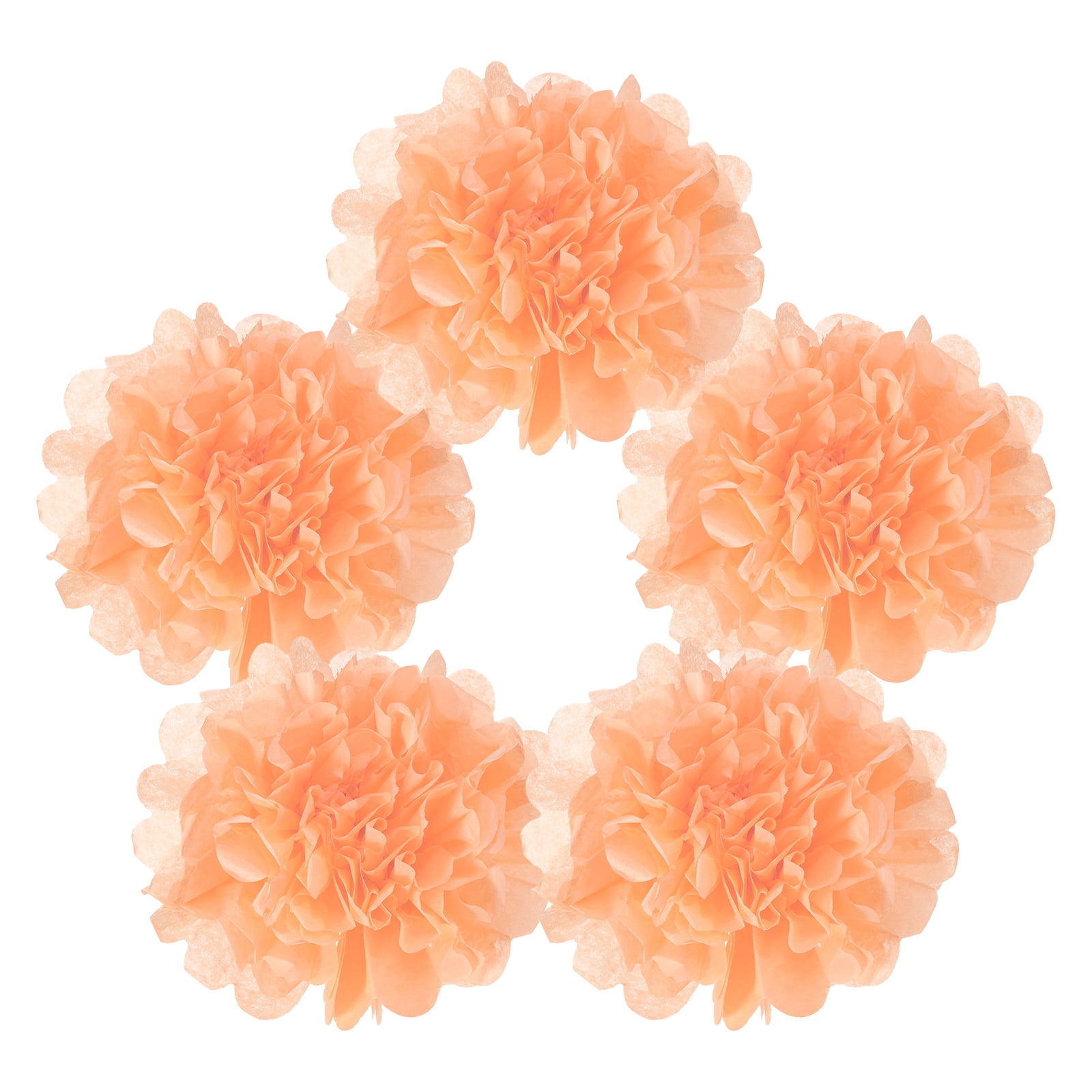 Uxcell 5Pcs Paper Pom Poms Paper Flowers Tissue Paper Flowers Mexican uxcell-5pcs-paper-pom-poms-paper-flowers-tissue-paper-flowers-mexican