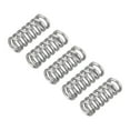 thumbnail image 1 of Uxcell 5Pcs Wire Diameter 0.039", OD 0.24", Free Length 0.59" 304 Stainless Steel Coil Mechanical Compressed Spring, 1 of 7
