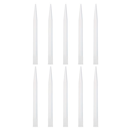 Uxcell 5ml Pipette Tips, 300 Pcs Plastic Autoclavable for Laboratory, White