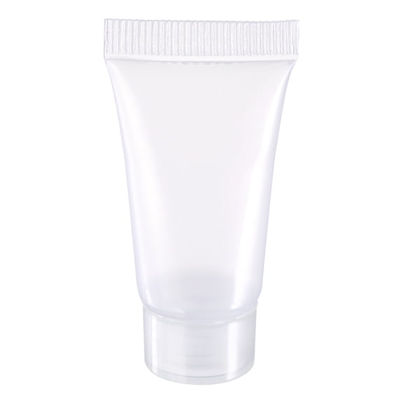 Uxcell 5ml Squeeze Tube Empty Cosmetic Tubes Plastic with Flip Lid Clear 1 Pack