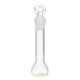 thumbnail image 1 of Uxcell 5ml Tolerance 0.02ml 3.3 Borosilicate Glass Volumetric Flask with Glass Stopper, Clear, 1 of 6