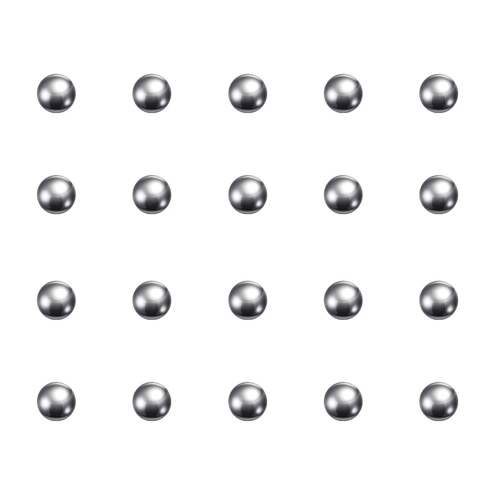 Uxcell 5mm Carbon Steel Bearing Balls Precision Polished 500 Pack