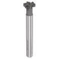 thumbnail image 1 of Uxcell 5mm Depth 20mm Cutting Dia 12mm Shank Carbide Tip 6 Flutes T-Slot Milling Cutter, 1 of 5