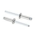 thumbnail image 1 of Uxcell 5mm Diameter 16mm  Length 304 Stainless Steel Blind Rivets 50 Pack, 1 of 4