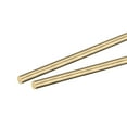 thumbnail image 1 of Uxcell 5mm Diameter 300mm Length Brass Solid Round Rod for DIY Craft 2 packs, 1 of 4