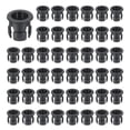 thumbnail image 1 of Uxcell 5mm Emitting Diode Holder, 300 Pcs Plastic Flat LED Holder Clip Mounting Bracket Socket Cap for Lamp Bulb Bezel Mount Panel LED Display, Black, 1 of 5