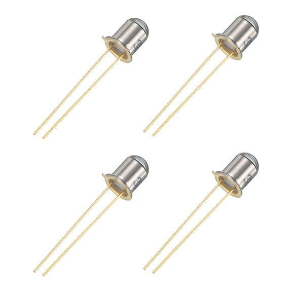 Uxcell 5mm Photodiode 4 Pack Photo Transistors Photodiodes Light Sensitive Diode Sensors Round Lens
