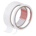 thumbnail image 1 of Uxcell 5mm x 10m/32.8ft Double-Sided Adhesive Tape Paper Backing 10 Rolls, 1 of 5